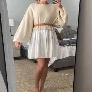 Sweater dress size small, brand new